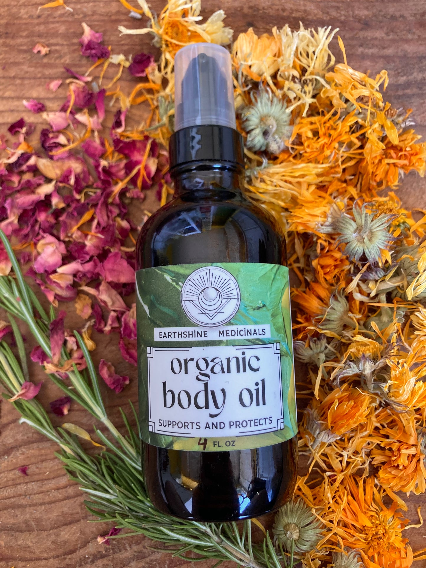 Organic Body Oil