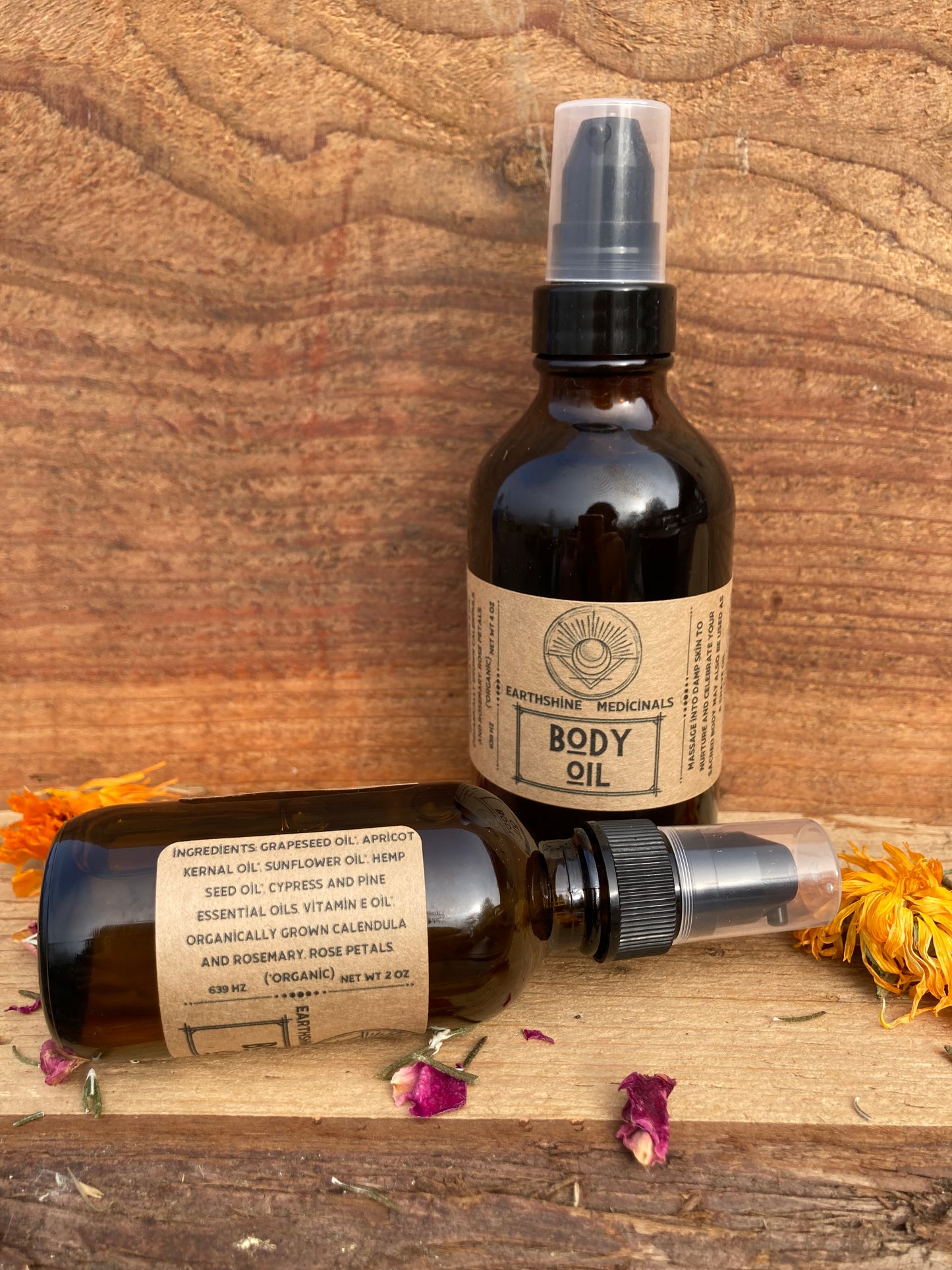 Organic Body Oil